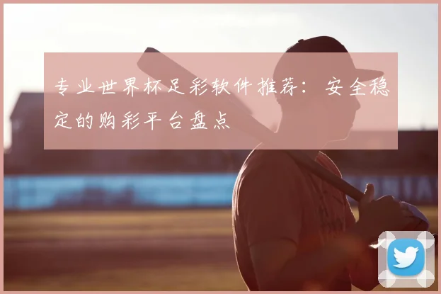 专业世界杯足彩软件推荐：安全稳定的购彩平台盘点